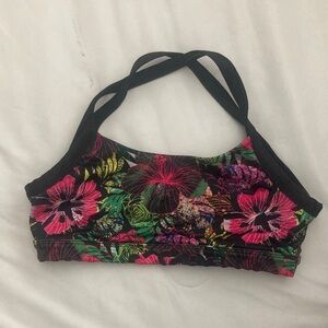 Floral Sports Bra